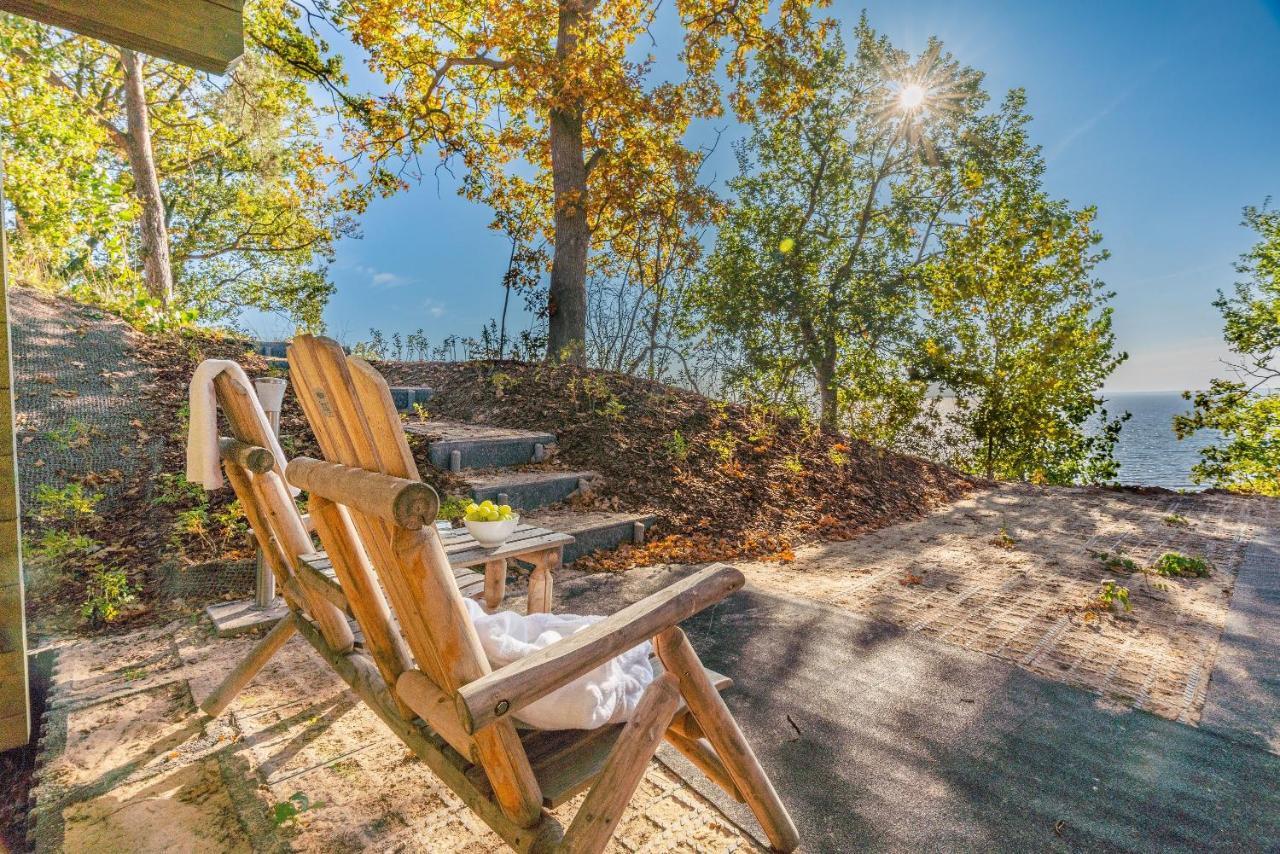 Ferienhaus "Biberburg Am Haff" Garz  Kültér fotó